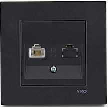 Viko Novella Siyah Nümeris Telefon Çerçeveli