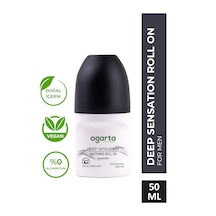 Agarta Deep Sensation Ter Kokusu Önleyici 24 Saat Etkili Erkek Roll-On Deodorant 50 ML