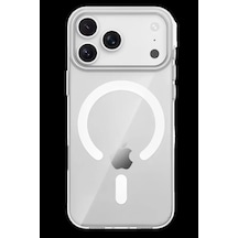 Apple iPhone Uyumlu 17 Pro Pc Blank Magsafe Kapak - Şeffaf Bz8683140888695