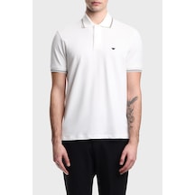 Emporio Armani Erkek Polo Em004606 Af23090 U0003 Beyaz Beyaz