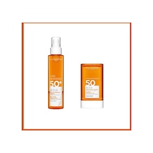 Clarins Body Sun Water Mist Spf50 150ml & Sun Face Stick Spf50+ 17g Clarins Body Sun Water Mist Spf50 150ml & Sun Face Stick Spf50+ 17g