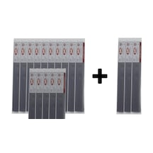 Pp Siyah Geniş Plastik Kaynak Elektrot - 15+3