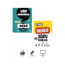 8. Sınıf Paragraf Soru Bankası + Deneme Sınavı Seti 2 Kitap Bigelio + İsem
