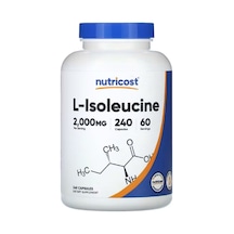 Nutricost L-ısoleucine 2000mg Per Serving, 240 Capsules 60 S...
