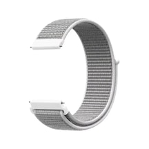 Caseonn Haylou Gs Ls09a Kordon Hasır Kumaş Nylon Kayış Beyaz