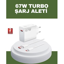 67 Watt Type C Hızlı Şarj Cihazı Oneplus 7 8 9 10 Uyumlu