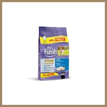 Pets Family Yetişkin Kedi Maması Balıklı 400+100gr 1 Adet 22