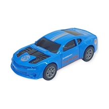 Çek Bırak Metal Küçük Arabalar 8 Cm - Sh40031 - Mavi Racing Mavi