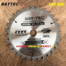 Elmas Testere 180 MM Ahşap Kesici Odun Kesme Testeresi 22 MM