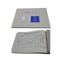 14x20 Cm Boyutunda Otokopili Gelir Gider Makbuzu - 50'li Paket