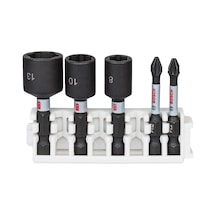 Bosch Impact Ctrl 5'li Lokma 8/10/13 + Bits 2608522350