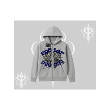 Tarzsokak Beyaz Hırka Sweatshirt Sp55der Gri