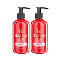 Radical Color New 25/salmon Amonyaksız Su Bazlı Saç Boyası 250 Ml 2 Adet Somon