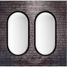 2 Adet 20w Bahçe Balkon Banyo Teras Duvar Led Işık Nem Su Geçirme