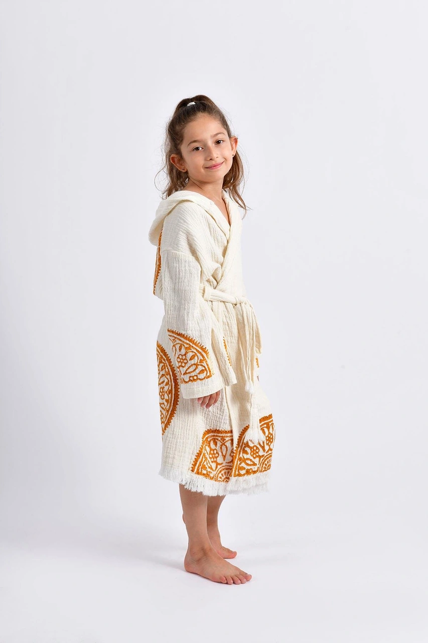 Brandsmithshop Çocuk Mandala Eye Kimono Çok Renkli