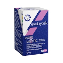 Evo Pharma Evobiyotik Probiyotik Mikroorganizma Bileşen İçeren Gıda Takviyesi 10 Kapsül