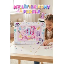 My Little Pony'nin Büyülü Dünyasını Keşfet 35 Parçalı Çerçeveli Eğlenceli Öğretici Yapboz