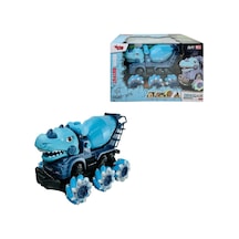 Yj-078-3 1:14 Uzaktan Kumandalı Full Fonksiyon 2.4g Dinozor Beton Mikseri -vardem