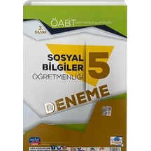 2021 ÖABT Sosyal Bilgiler Öğretmenliği 5 Deneme- Nobel Sınav