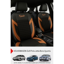 Formentor Tay Tüyü Oto Koltuk Kılıfı Volkswagen Bora-golf-jetta-polo Uyumlu Taba