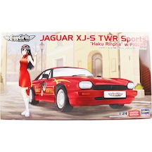 Hasegawa Sp622 52422 1/24 Ölçek, Jaguar Xj-s Twr Sports Haku Rinpha Ve Kız Figürü, Otomobil Plastik Model Kiti