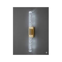 Bubblelight Medium 40 Cm Modern Tasarım Led Aplik - Duvar Lambası - Gold - Elektrikli - Beyaz Led Gold