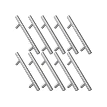 10 Adet İnox Metal Kulp - 128 Mm