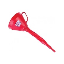 Süzgeçli Plastik Huni 160mm Çok Renkli
