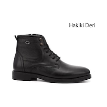 Gönderi(R) Gönderi R Erkek Siyah Fermuarlı Hakiki Deri Klasik Bot Dkmb77401775