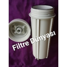 Filtre Dünyası Su Arıtma Cihazı 10" Beyaz Houzing Filtre Kabı