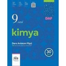 Eis 9.sınıf Kimya Ders Anlatım Föyü 30 Föy