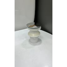 Krom Lavabo Gideri Pop Up Bas Bırak Sifon