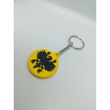 Anahtarlık Silikon Adac Sarı