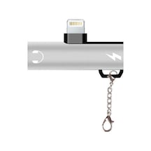 Ally Lightning to 3.5 MM Dönüştürücü Adaptör Gümüş