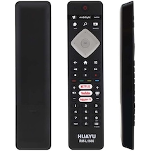 Huayu Kl Philips Uyumlu Rm-L1660 H0357C Netflix-Rakuten Tv Tuşlu Ses Ko