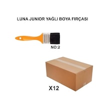 No 2 Yağlı Boya Fırçası, 12 Adet Set, Profesyonel
