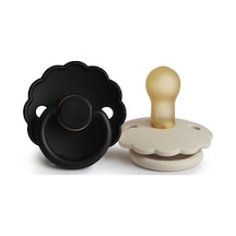 FRIGG Daisy İkili Kauçuk Emzik - Cream/Jet black 0-6 ay FRIGG Daisy İkili Kauçuk Emzik - Cream/Jet black 0-6 ay