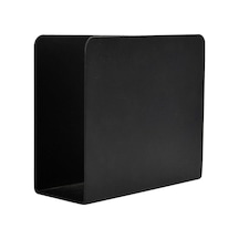 Trendooze Homyl Siyah Dekoratif Mutfak Peçetelik, Doku Tutucu Siyah