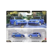 Hot Wheels Premium 2 Pack Mavi Renkli 1:64 Ölçekli Araçlar İle Yetişkin Koleksiyoncular