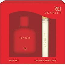 Rebul Scarlet Kadın Parfüm EDT 100 ML + Scarlet EDT 20 ML