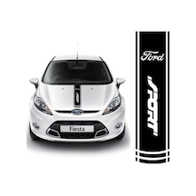 Modifiyes Sport Kaput Yapıştırma Sport Etiket Ön Kaput Için V2