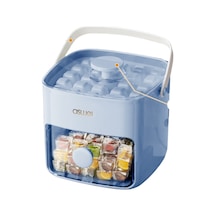 Jian Fan Buz Kutusunu Büyük Kapasiteli Buz Deposu Yapmakmakin Buza Basin-mavisi Mavi