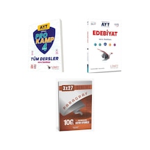 2027 2027 Limit Ayt Tüm Dersler Sayısal Prokamp + Edebiyat Video Çözümlü Soru + Anla Kazan Paragraf Deneme 3'lü Set