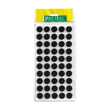 Yuvarlak Yapışkanlı Sandalye Koltuk Mobilya Ayak Keçesi Felt 18 Mm Siyah Diğer