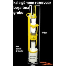 Kale Gömme Rezervuar İç Takım Boşaltma Grubu Klozet İç Takım