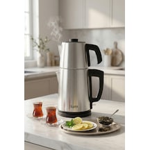 Lura 1736 1.7 L Çay Makinesi Ve Çelik Kettle