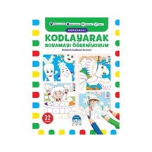 Kodlayarak Boyamayı Öğreniyorum 1 - Kopartmalı- Martı Yayınları