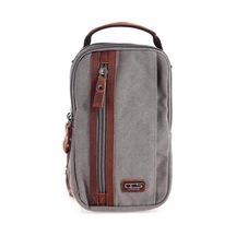 Ççs London 31468 Kanvas Çapraz Çanta Gri