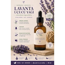 Lavande Lavanta Çiftliği Lavanta Yağı L.Angustifolia Cam Damlalıklı 50 ML