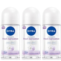 Nıvea Kadın Roll-on Deodorant Fresh Sensation 3 X 50 Ml